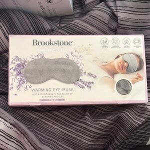 Brookstone Thera-Spa Gray Warming Eye Mask